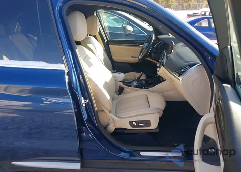 2021 BMW X3 Phev xDrive30E from USA, damaged, VIN 5UXTS1C01M9E52065